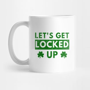 Retro Let's Get Lucked Up St. Patrick's Day Mug